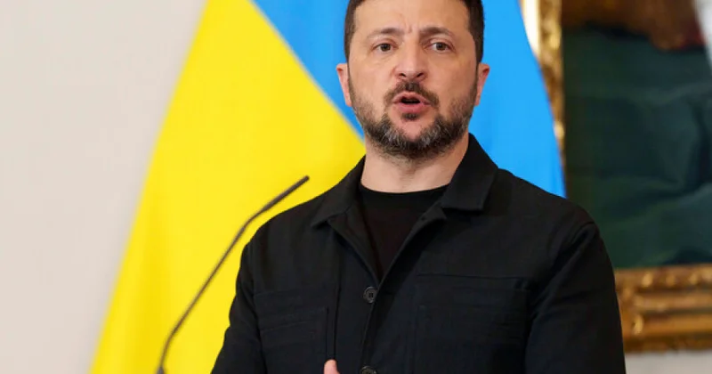 Zelenski Rusiyanın Qərb komponentlərindən istifadə edərək raketlər hazırladığını bildirib