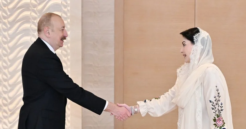 Prezident Məryəm Nəvaz Şərifi qəbul etdi KONKRET