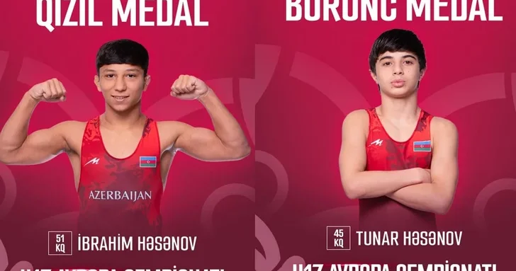 Ибрагим Гасанов стал чемпионом Европы, Тунар Гасанов завоевал бронзу