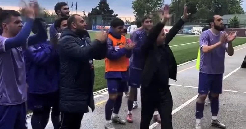 Abbasov azarkeşlərlə vidalaşdı, alqışlarla yola salındı Video