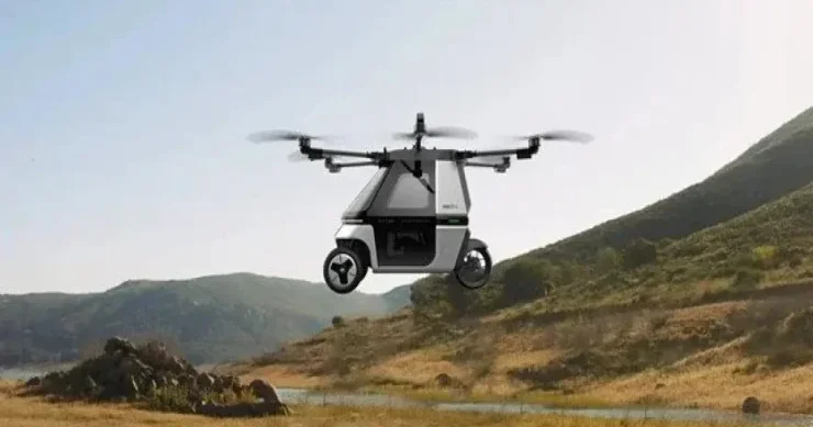 Çin şirkəti uçan velosiped “Skyrider X6” nı təqdim etdi
