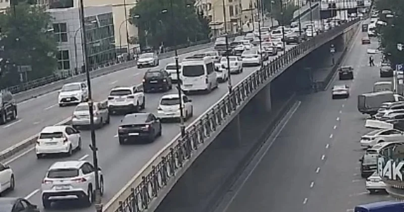 Bakıda yenə tıxacdır