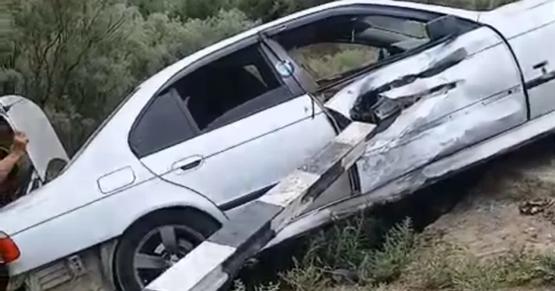 Saatlıda yol qəzasında iki nəfər xəsarət alıb