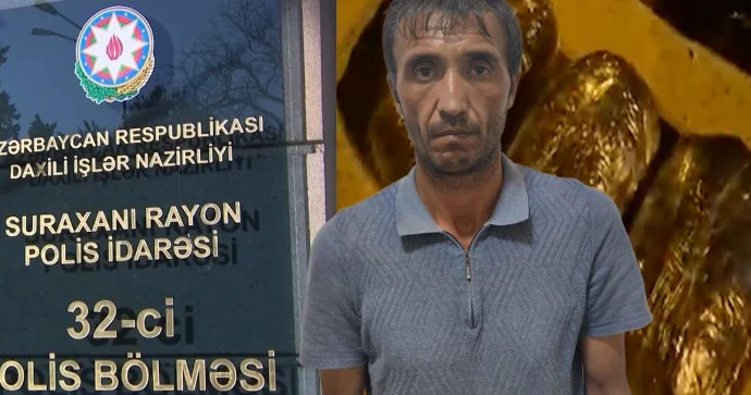 Bakıda narkokuryer tutuldu FOTO VİDEO