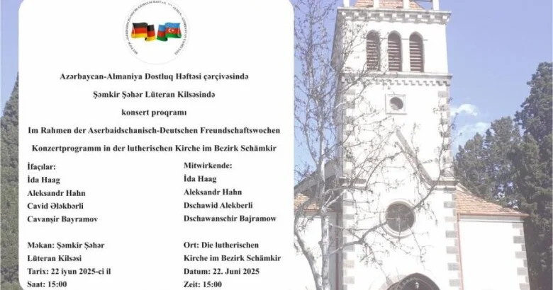 “Azərbaycan Almaniya Dostluq Həftəsi” keçiriləcək