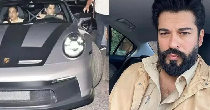 Burakın 35 milyonluq yeni avtomobili Fotolar