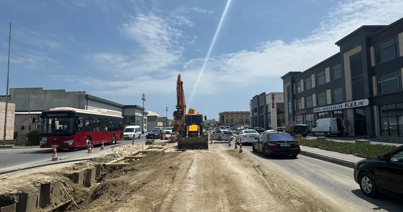 Bakıda 9 marşrut üzrə avtobusların hərəkəti ləngiyir