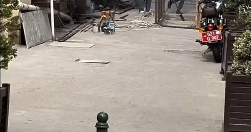 Попытка захватить тротуар в центре Баку Вмешался Госкомитет / ФОТО / ВИДЕО
