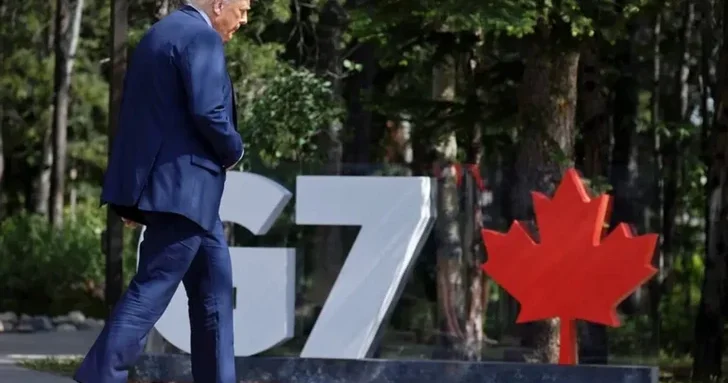 Трамп покинул саммит G7 из за чего то более серьезного , чем конфликт между Ираном и Израилем