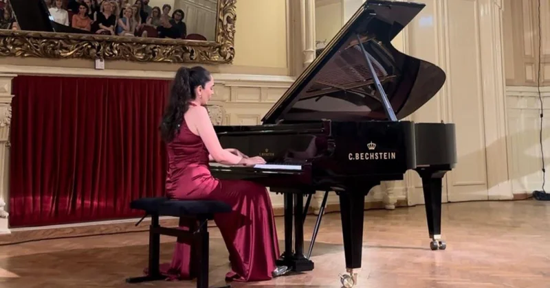Linz şəhərində gənc azərbaycanlı pianoçunun “Sonata” adlı solo konserti olub