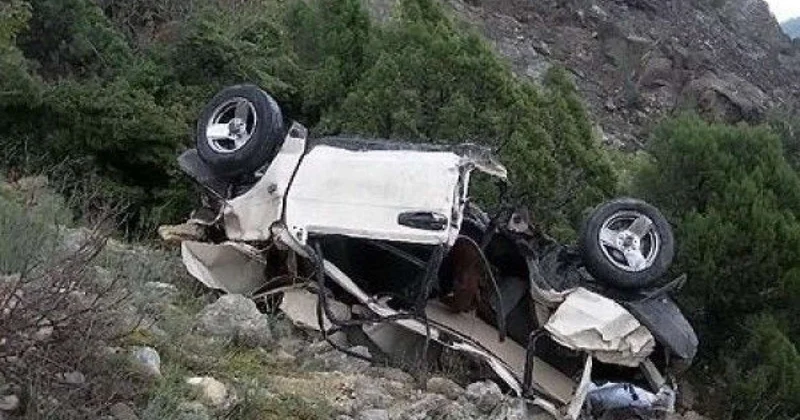 Qubada dəhşətli qəza: 4 qadın sərxoş olub "Prius"u dərəyə aşırdılar