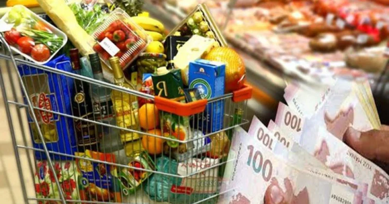 Bu il hər istehlakçı ticarət şəbəkəsində ərzaq məhsullarına 255 manatdan çox pul xərcləyib