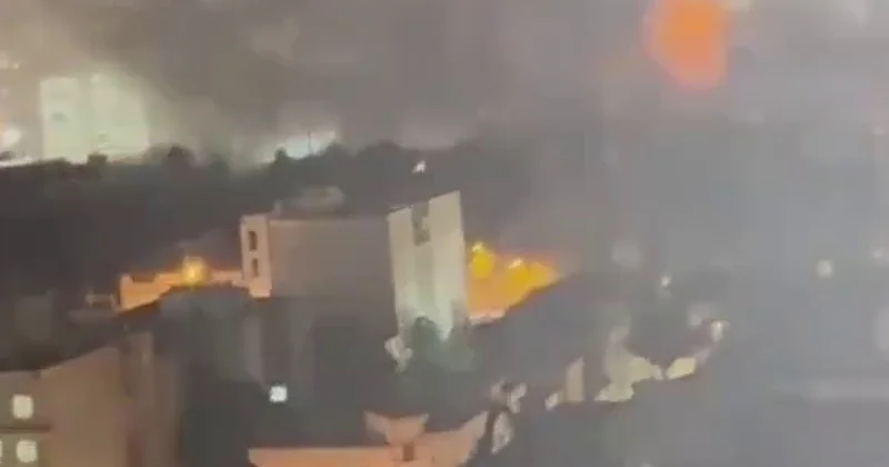 Сильные взрывы в Тегеране видео