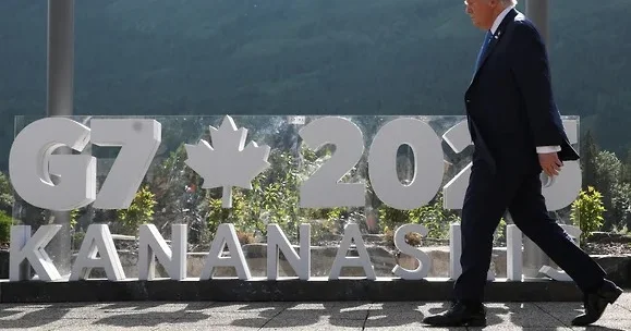 Tramp G7 sammitini tərk etmə səbəbinə aydınlıq gətirib və Makronu səhv etməkdə günahlandırıb