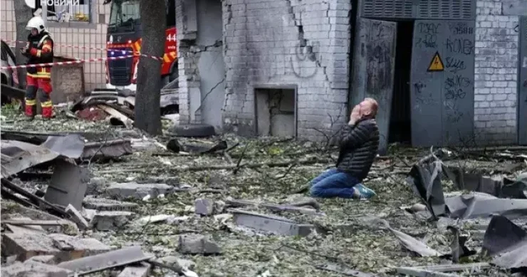 İran və İsrail deyil: Ukraynadan dəhşətli görüntülər