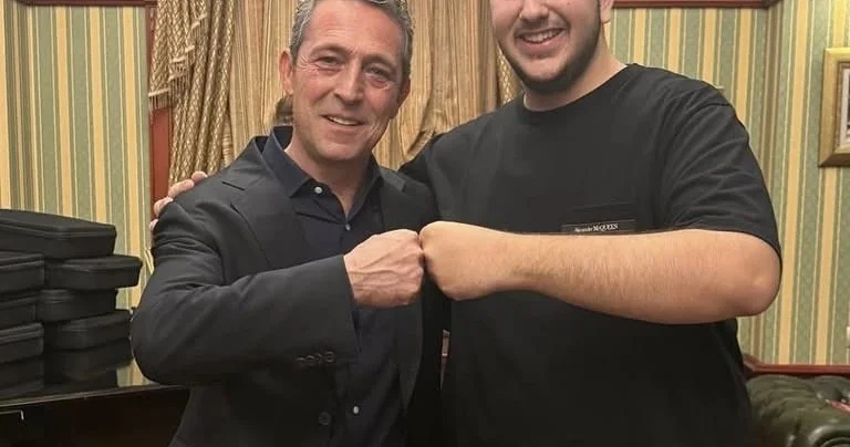 “Fənərbaxça”nın prezidenti Bakıda