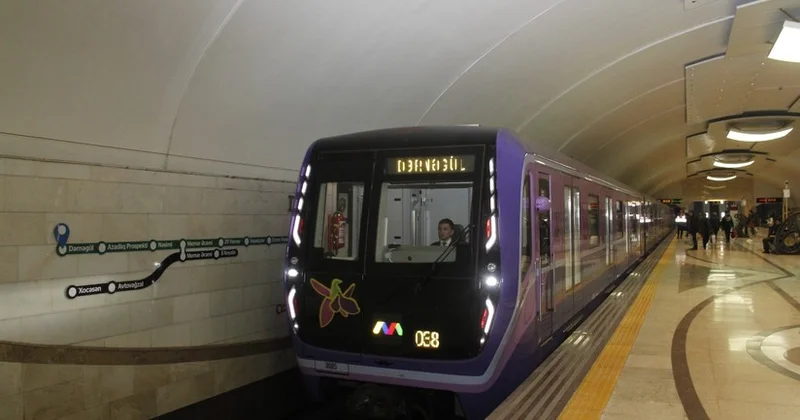 Пассажиропоток Бакинского метрополитена сократился на 1%