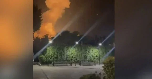 Türkiyəli idmançıların qaldığı hotelin ətrafı bombalandı Video