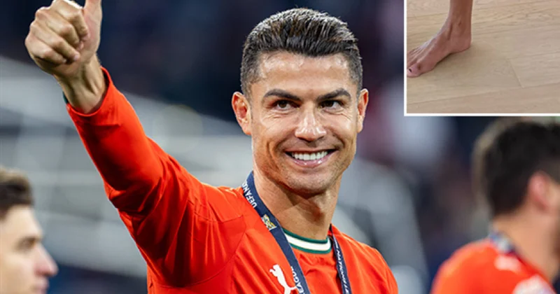 Ronaldunun ayaq dırnaqlarını qara rəngə boyamasının səbəbi bəlli olub