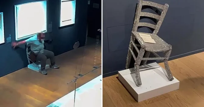 Van Qoqun adının verildiyi əsəri sındırdılar