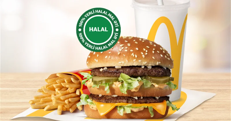 Компания McDonald’s Azərbaycan полностью перешла на использование говядины местного производства по стандартам Халал видео