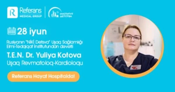 Tanınmış uşaq revmatoloq kardioloqu Bakıda