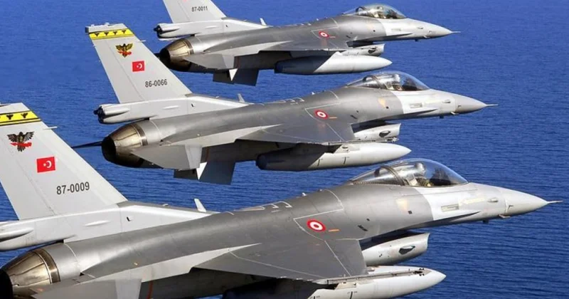 F 16 в воздухе. Израиль нарушил воздушное пространство Турции
