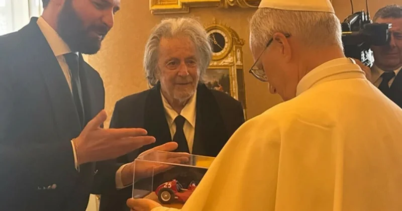 Al Paçino Papaya Maserati hədiyyə etdi