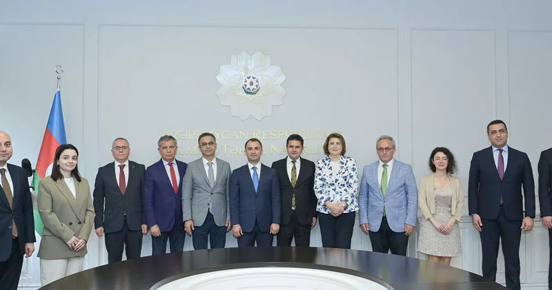 Nazir müavini Türkiyənin Milli Təhsil Nazirliyinin nümayəndə heyəti ilə görüşüb