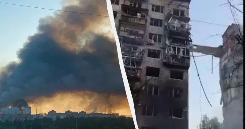 Rusiyanın Kiyevə hava zərbəsi nəticəsində 14 nəfər həlak olub