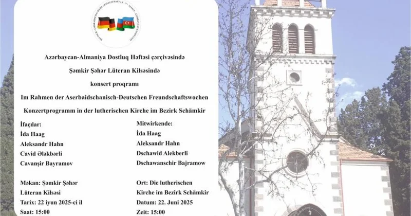 “Azərbaycan Almaniya Dostluq Həftəsi” keçiriləcək