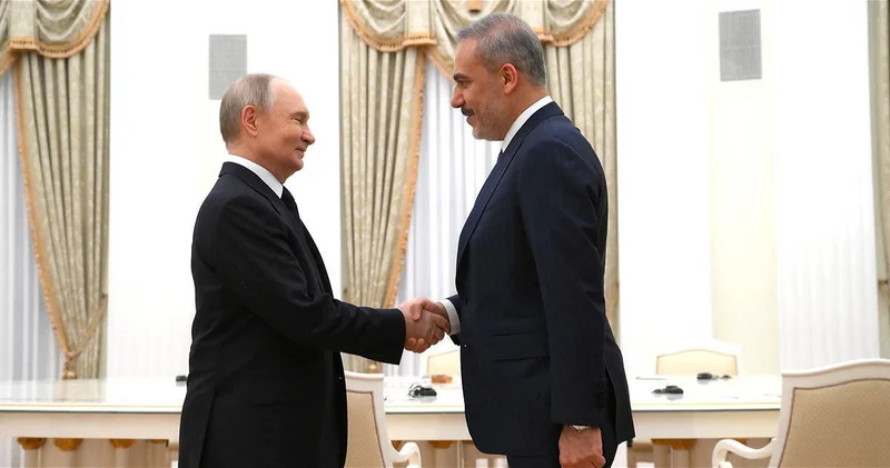 Путин принял Хакана Фидана в Казани