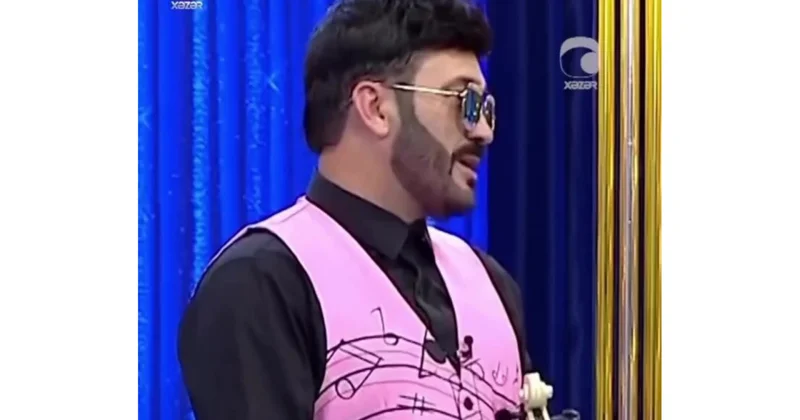 Əməkdar artist tərzi ilə diqqət çəkdi (Video)