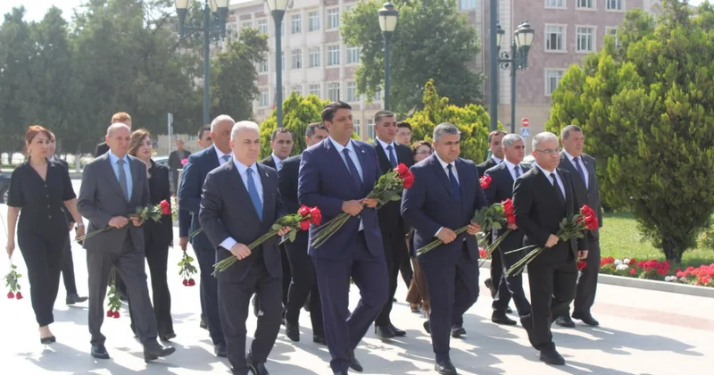 YAP Nizami rayon təşkilatı Milli Qurtuluş Gününü Naxçıvanda silsilə tədbirlərlə qeyd edib FOTOLAR