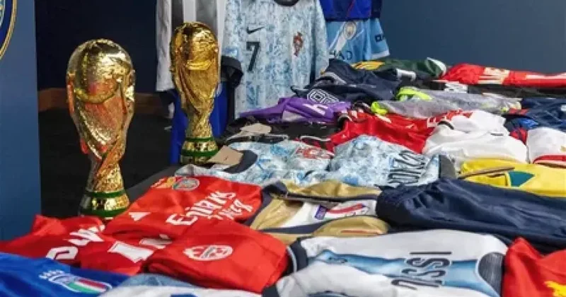 В Испании конфисковали 16 тонн фальшивой формы к ЧМ 2026