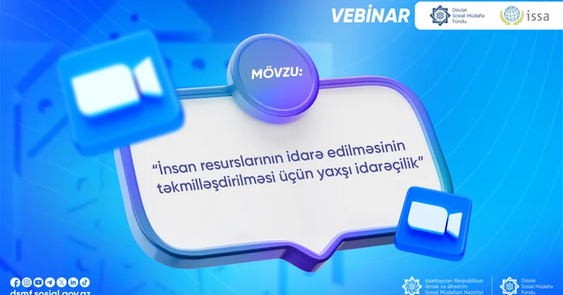 Sosial təminat qurumlarında insan resurslarının idarəolunmasının təkmilləşdirilməsi barədə məlumat verilib