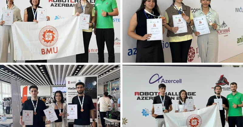 BMU tələbələri “RobotChallenge Azerbaijan 2026” yarışında uğur qazanıblar