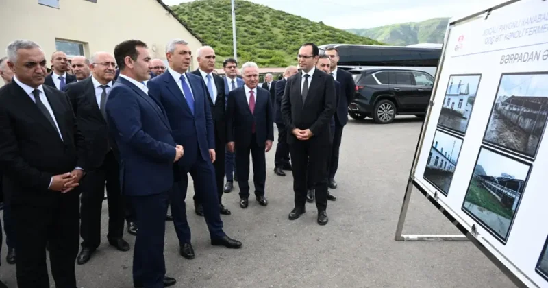 Xocalıda “Qoç Ət”in heyvandarlıq kompleksi ilə tanışlıq olub FOTOLAR
