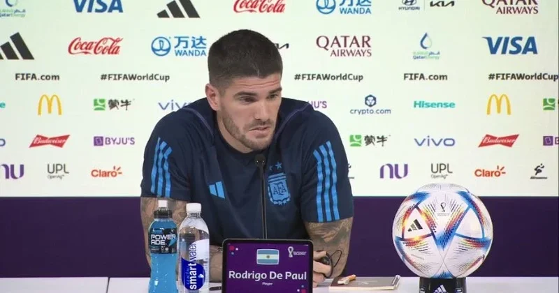 De Pauldan Messi açıqlaması “Qollarından xəbəri belə yoxdur”