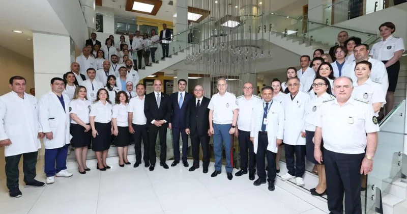 ® Mərkəzi Gömrük Hospitalında Tibb İşçilərinin Peşə Bayramı Günü qeyd edilib