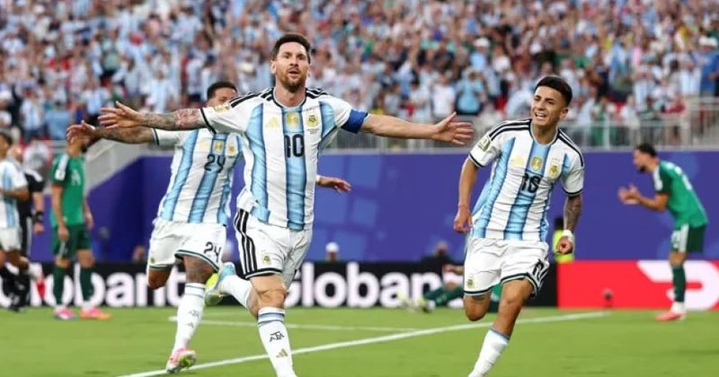 Dünya çempionatı: Messinin het triki Argentinaya Əlcəzair üzərində qələbə qazandırıb