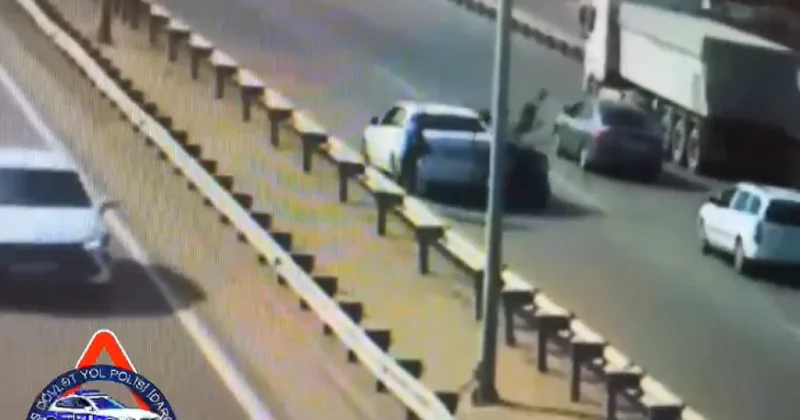 Nasaz avtomobil hüquqsuz motosiklet idarə edən gəncin həyatına son qoyub