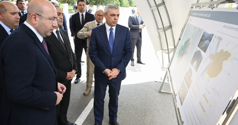 Əlaqələndirmə Qərargahının iclasının iştirakçıları Ağdərə şəhərinin Baş planı ilə tanış olublar