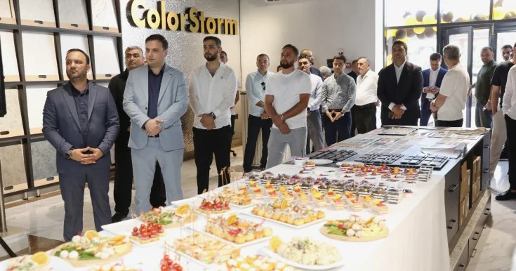 ColorStorm un Abşeron Ticarət Mərkəzində böyük mağaza və showroom açılışı oldu