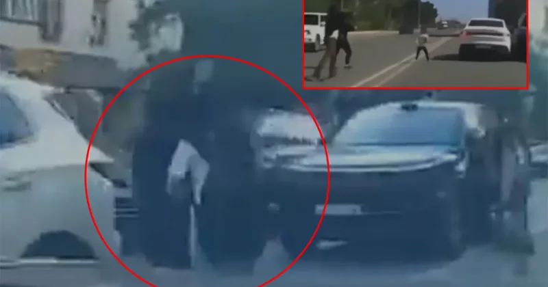 Piyadalara görə baş verən qəzalar… Anbaan video KONKRET