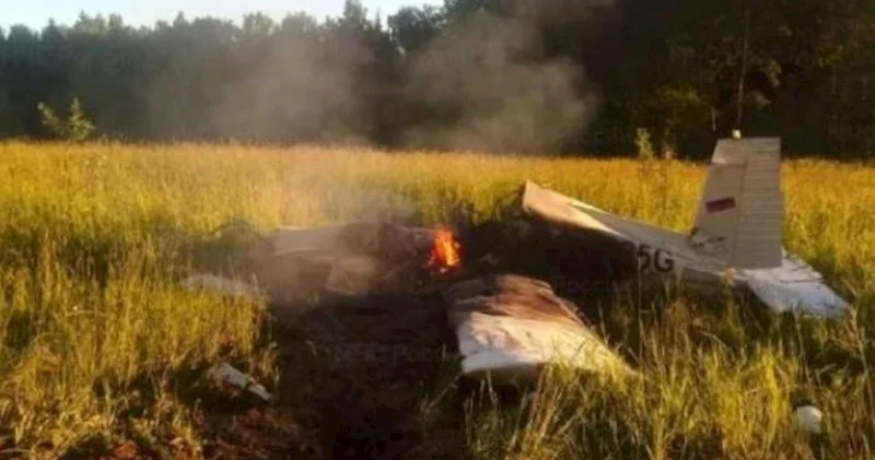 Moskva vilayətində yüngül təyyarə qəzaya uğradı − Ölənlər var