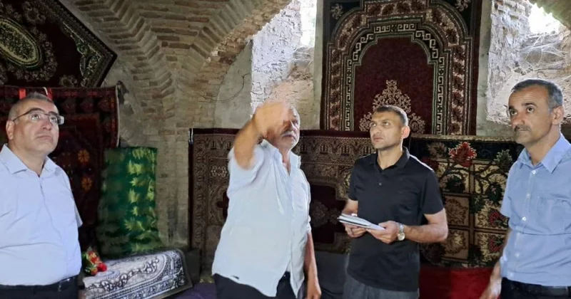 Şəkinin Babaratma və Orta Zəyzid kəndlərində yerləşən abidələrin xarakterik xüsusiyyətləri öyrənilib