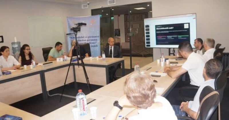 “Kibertəhdidlər və görünməz hücumlardan qorunma üzrə maarifləndirmə” təlimi keçirildi