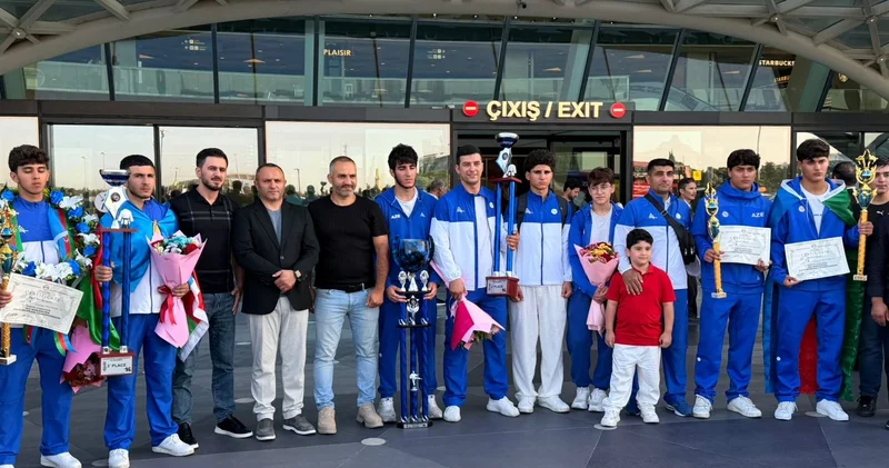 Karateçilərimiz Avropa çempionatından beş medalla qayıdıblar FOTO