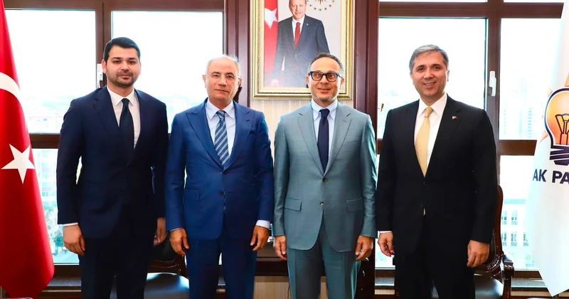 TÜRKPA Baş katibi AK Parti sədrinin birinci müavini ilə görüşdü